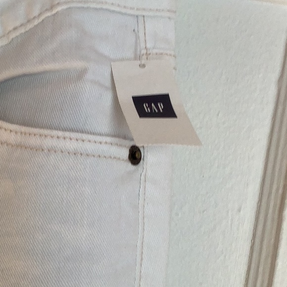 Gap Curvy Straight White Jeans Size 27/4A - Picture 6 of 12